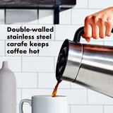 OXO Brew Stainless Steel Soft Non-Slip Grip 9 Cup Coffee Maker