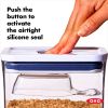 OXO Good Grips 6.0 Qt Food Storage POP Container 4 Piece Set Big Square BPA FREE